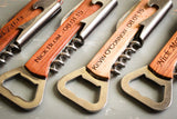 Classic Corkscrew with Bottle Opener-personalized bottle opener-EngraveMeThis