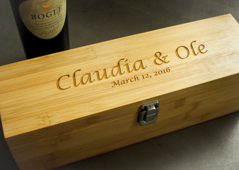 Wine Accessory Box-personalized wine box-EngraveMeThis