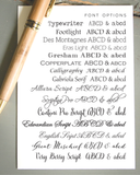 Alder and Stainless Steel Business Card Case-personalized business card case-EngraveMeThis