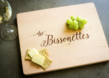 Solid Cherry Cutting Board-Personalized Cutting Board-EngraveMeThis