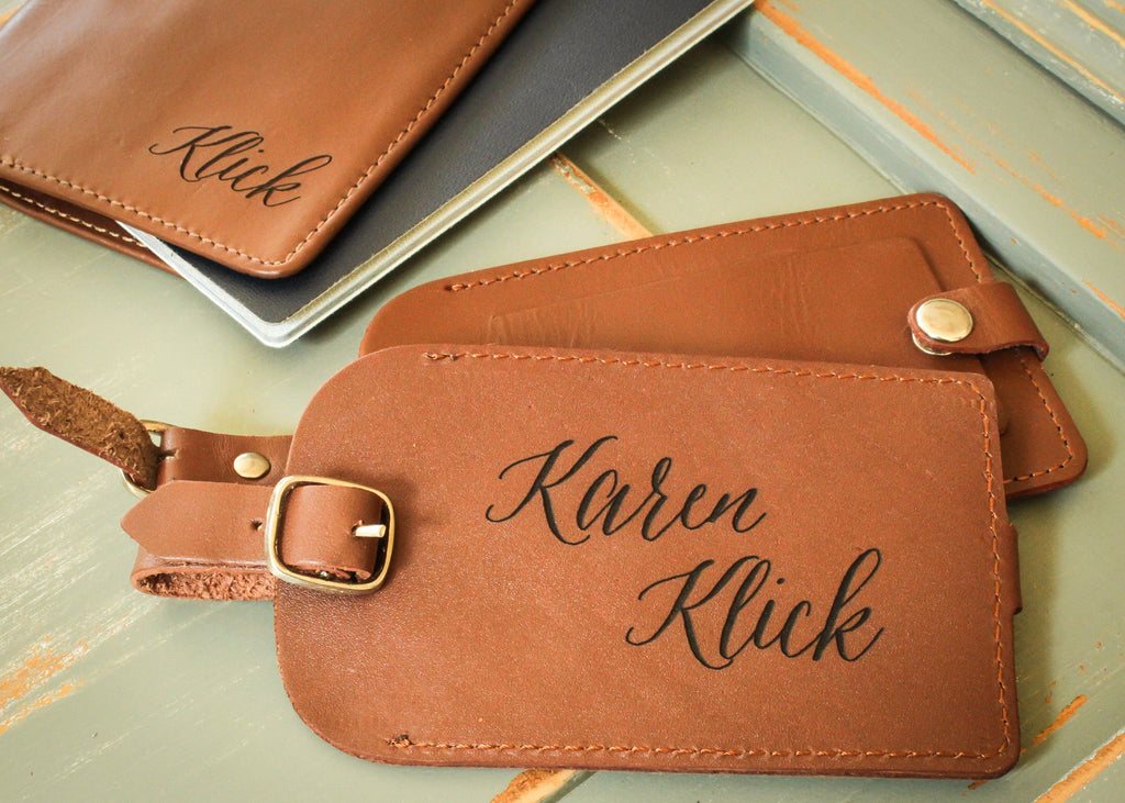 Personalized Luggage Tags for Wedding Leather Luggage Tags 