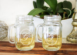 Mason Jar Glasses-personalized mason jar glasses-EngraveMeThis