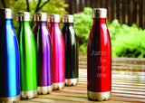 Cola Shaped Insulated Water Bottle-personalized water bottle-EngraveMeThis