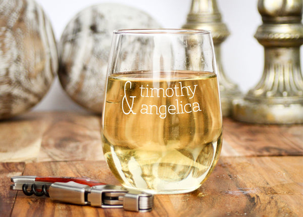 Wine Tumblers-personalized wine glasses-EngraveMeThis