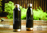 Classic Stainless Steel Insulated Water Bottle-personalized water bottle-EngraveMeThis
